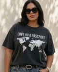 Love and a Passport World Tshirt
